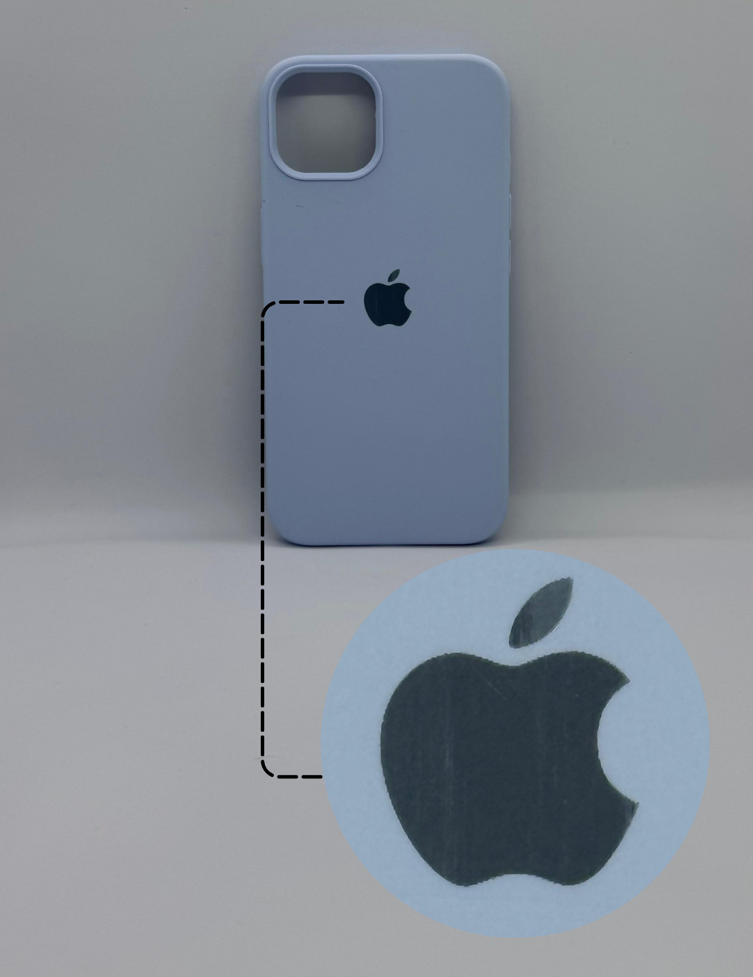 iPhone 13 y iPhone 14 Celeste Bebe