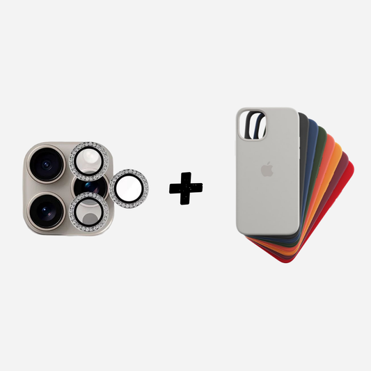 Combo Funda + Protector de Cámara