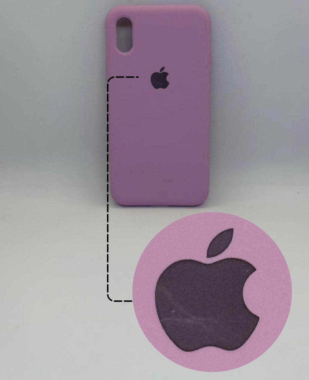 iPhone X y iPhone XS Rosado Pastel