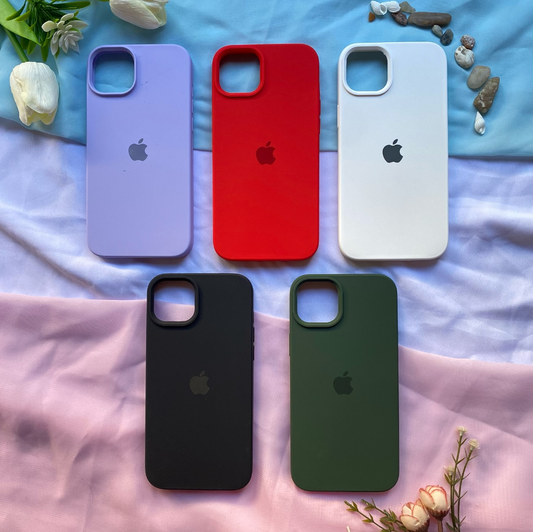 Funda Silicona iPhone 15 Plus