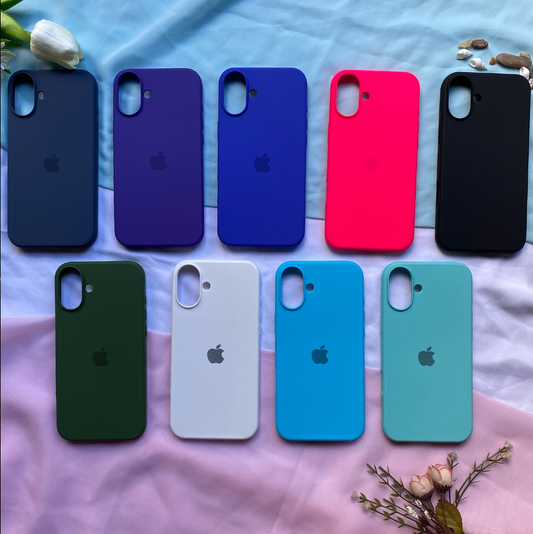 Funda Silicona iPhone 16 Plus