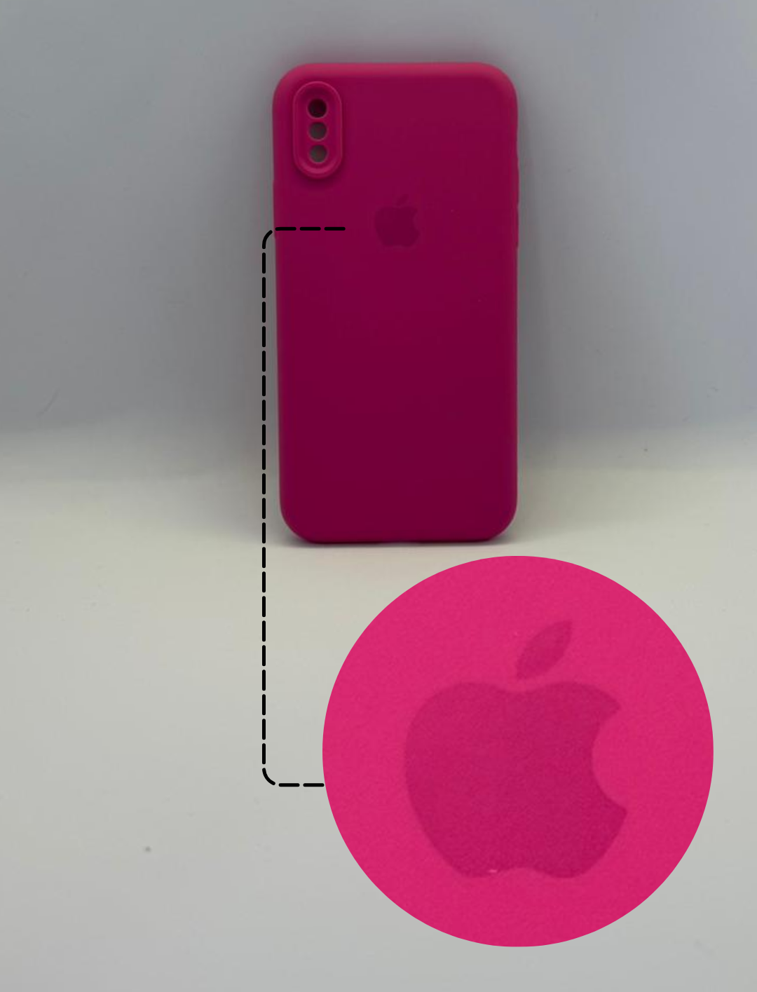 iPhone X y iPhone XS Rosada