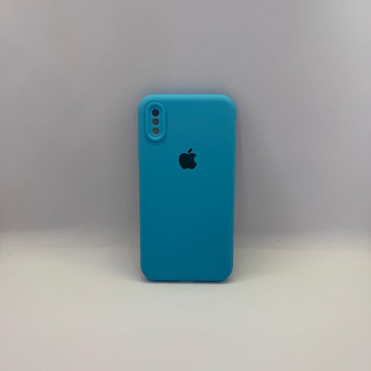 iPhone X y iPhone XS Celeste